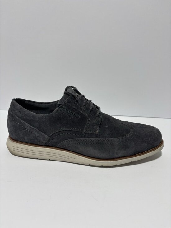 Rockport Men’s Total Motion Sport Wingtip Oxford Gray, Size 10 Wide main image 6